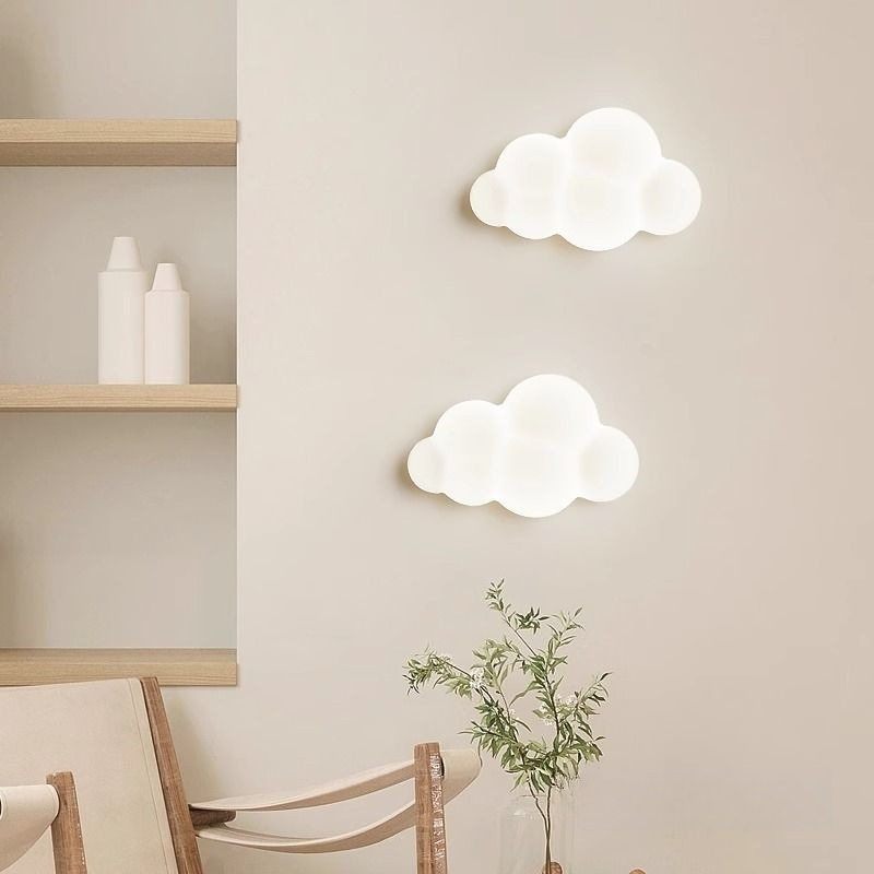 Baby Nursery Light - 흰 구름 벽 조명 어린이 방