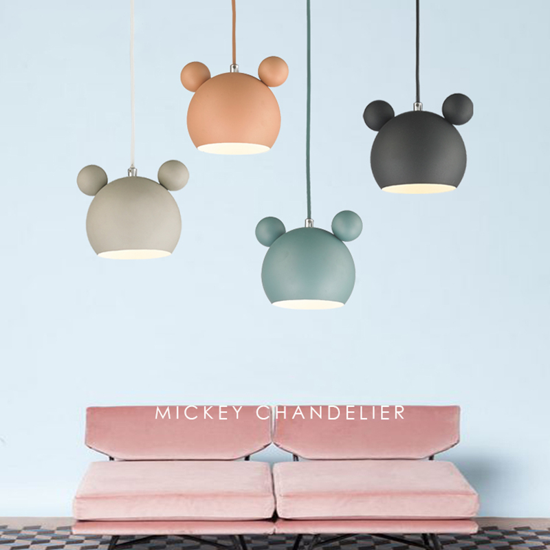 Baby Nursery Light - 현대 미키 펜던트 조명 다이닝 룸을위한