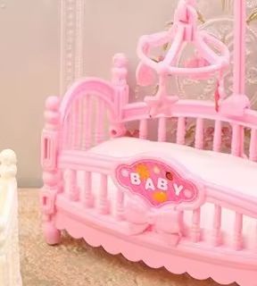 Baby Nursery Accessories - 1:12 인형 집 미니어처 미니 아기