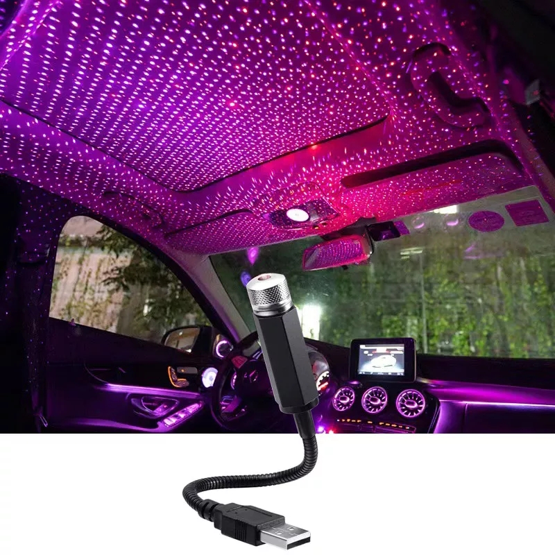 Night Light Projector Stars - 미니 LED 자동차 천장 별빛 프로젝터,