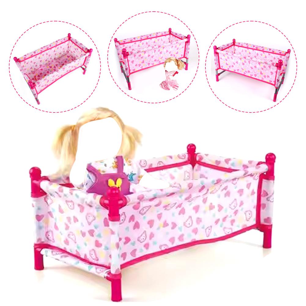 Baby Nursery Accessories - 장난감 침대 시뮬레이션 아기 인형 침대
