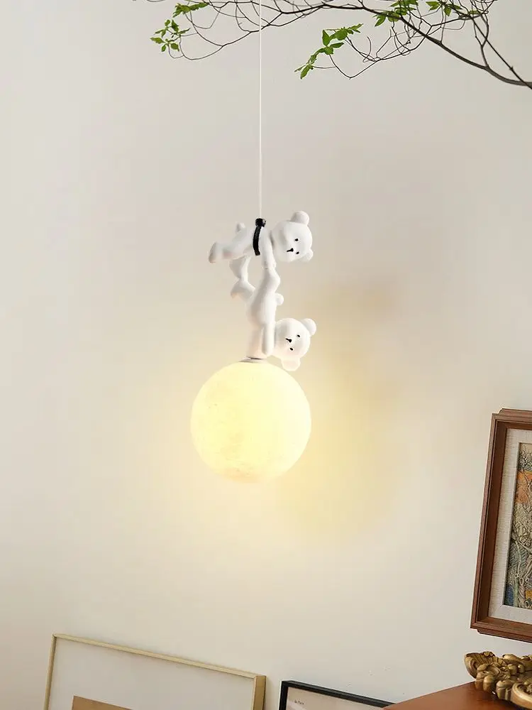 Baby Nursery Light - 곰 램프 만화 캐릭터 아기방 침대