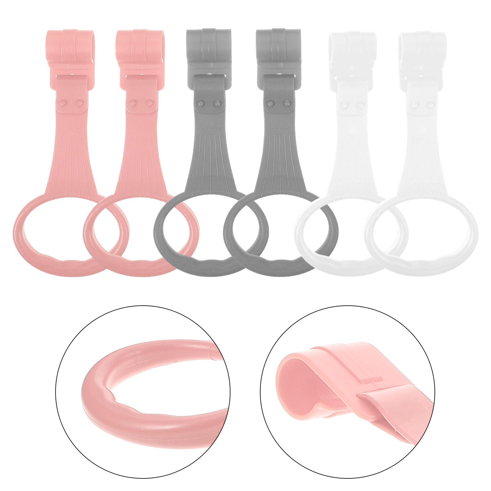 Baby Nursery Handles - 9개입 아기 플레이펜 풀업 링 유아