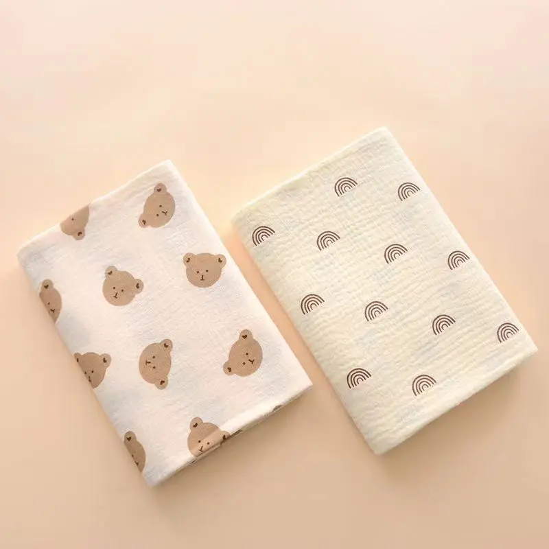 Swaddle Blanket Muslin - 2Pc 코 튼 모슬린 담요 신생아