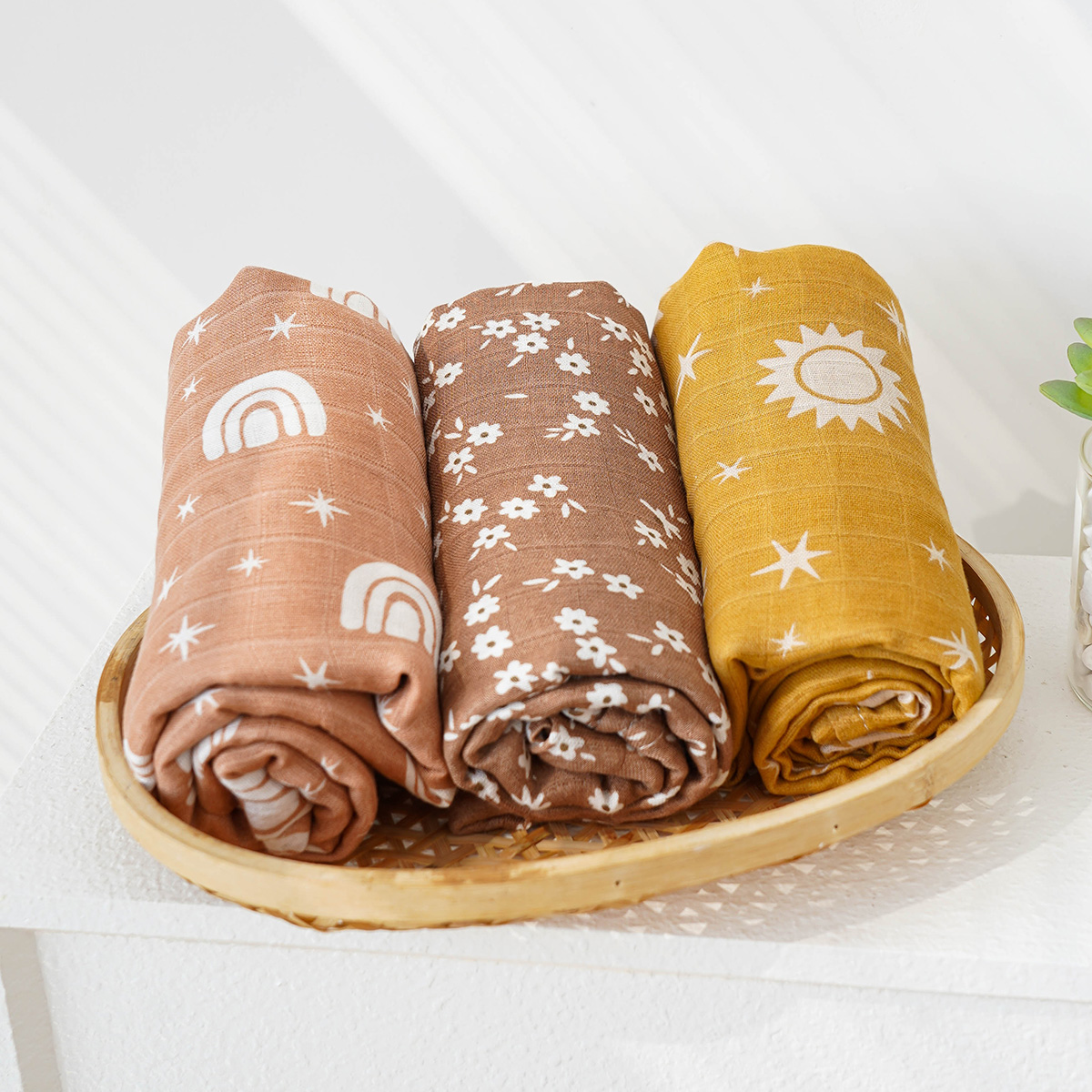 3 개/대 대나무 모슬린 Swaddle 담요 아기 담요 - Swaddle Blanket Muslin 리뷰 및 가격