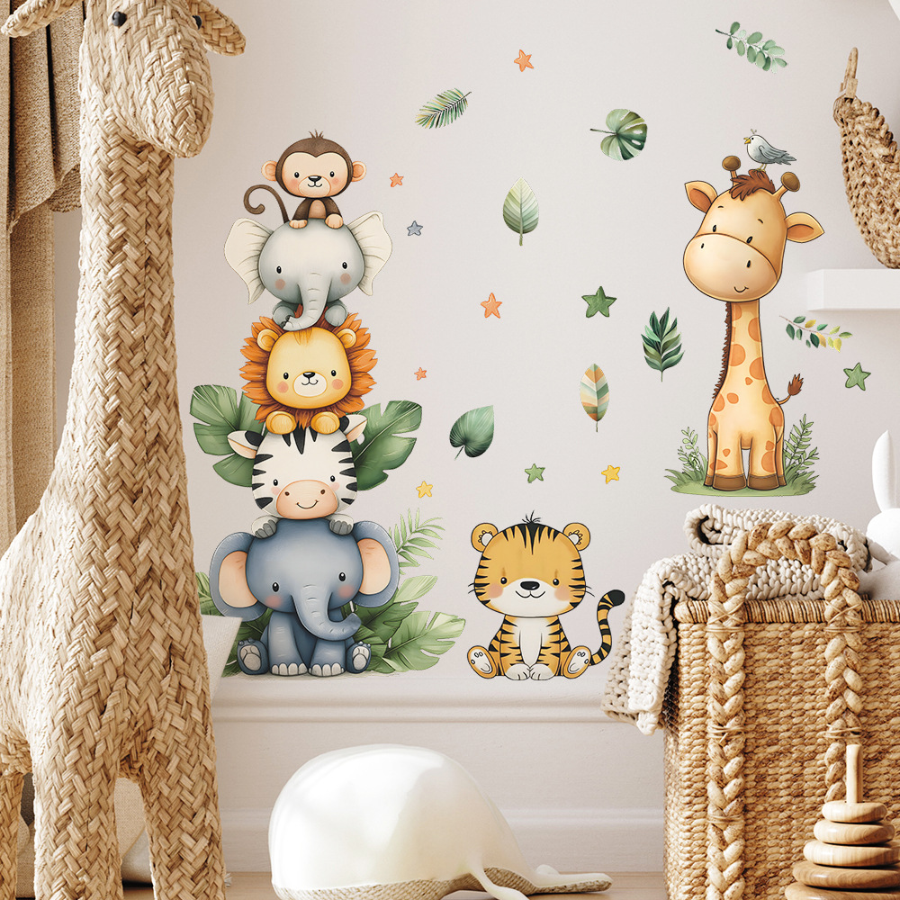 Boho 숲 동물 벽 스티커 어린이 방 소년 소녀 베이 - Baby Nursery Accessories 리뷰 및 가격