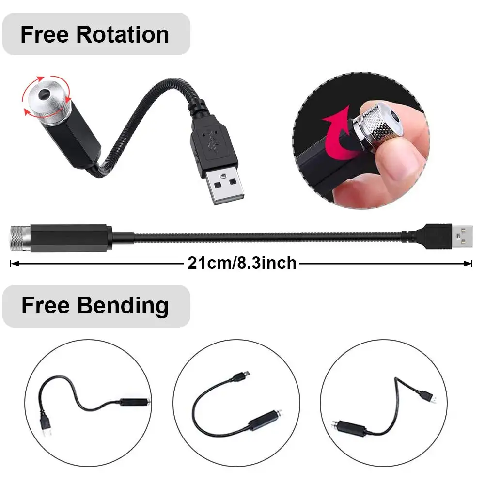 로맨틱 LED 별빛 하늘 야간 조명 5V USB 인터페 - Night Light Projector Stars 리뷰 및 가격