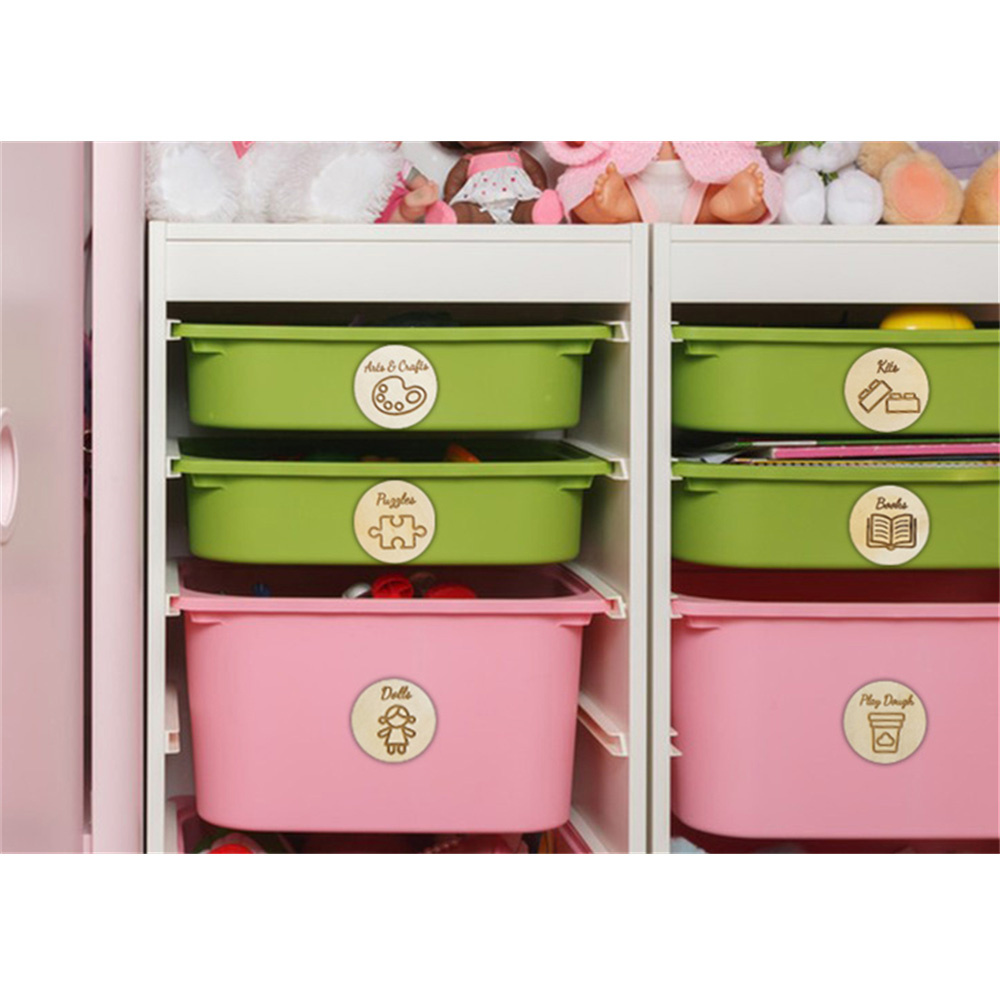 나무 보관 태그 아기 보육 장식 어린이 보관 카테고리  - Baby Nursery Bundles 리뷰 및 가격