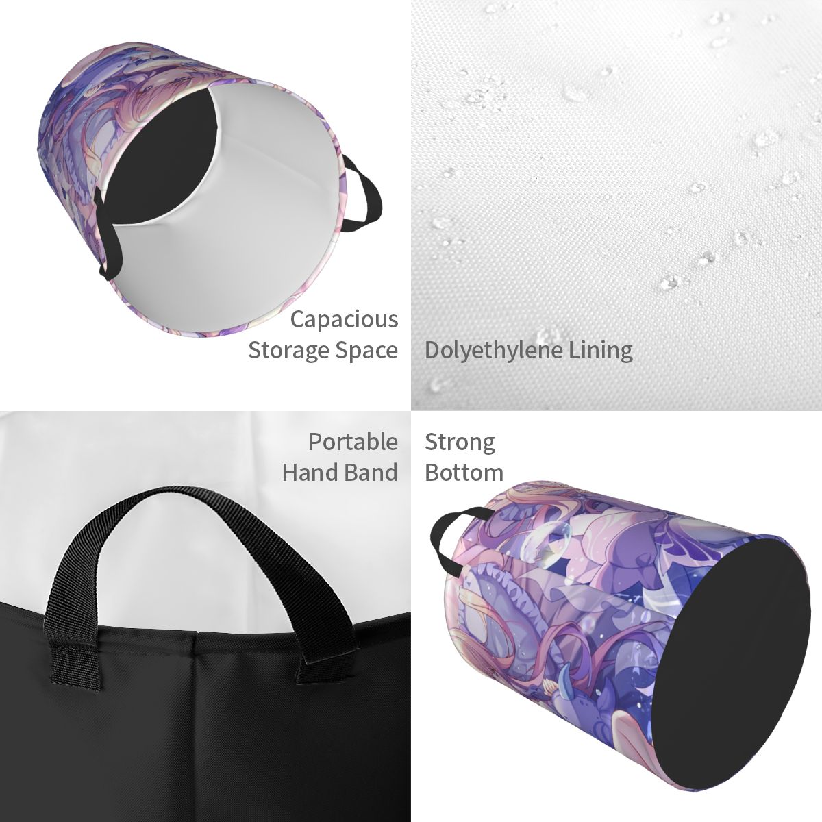 카와이 애니메이션 G-Genshin G-Impact 세 - Laundry Hamper Nursery 리뷰 및 가격