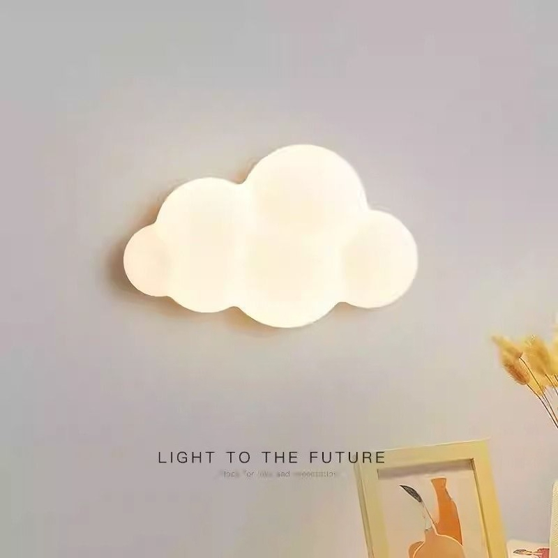 흰 구름 벽 조명 어린이 방 보육원 스타 램프 침실 머 - Baby Nursery Light 리뷰 및 가격