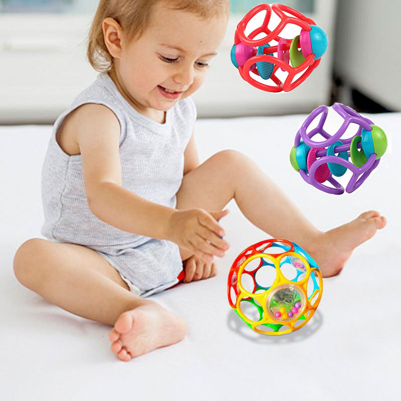 아기 딸랑이 소프트 핸드 벨 홀 볼 잡기 게임, 신생아 - Baby Nursery Images 리뷰 및 가격