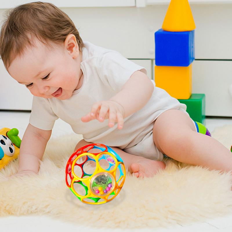 아기 딸랑이 소프트 핸드 벨 홀 볼 잡기 게임, 신생아 - Baby Nursery Images 리뷰 및 가격