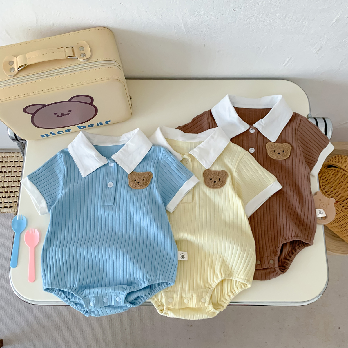 1688 귀엽고 편안한 아기 점프 수트-부드럽고 통기성 - Baby Nursery Accessories 리뷰 및 가격