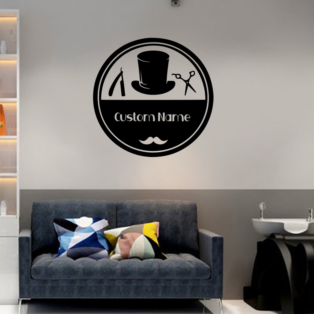 1PC 귀여운 미용실 맞춤형 이름 보육원 벽 스티커 비 - Wall Decal Nursery 리뷰 및 가격
