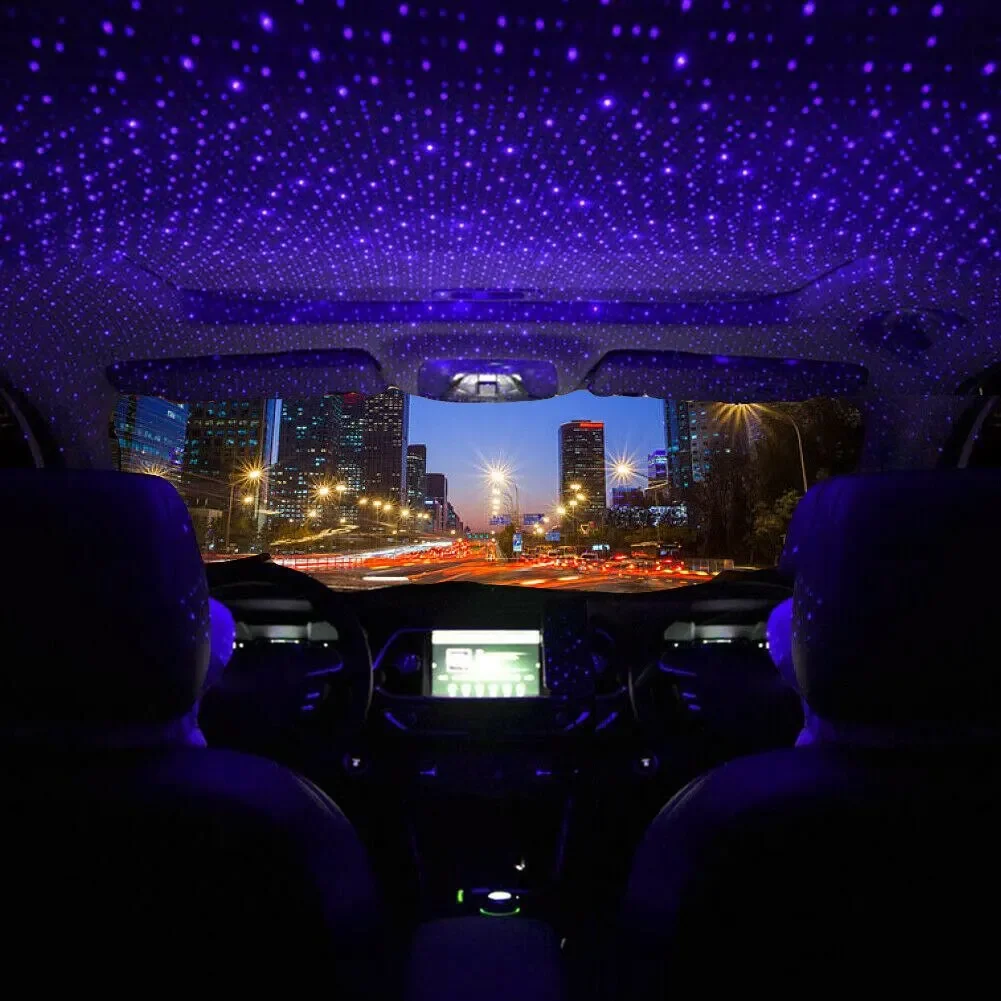 5V USB 미니 자동차 LED 별빛 하늘 야간 조명, - Night Light Projector Stars 리뷰 및 가격