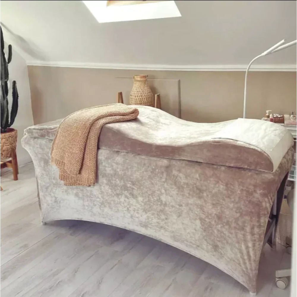 속눈썹 연장 침대 곡선형 디자인 30D 고밀도 폼 벨벳 - Changing Table Topper 리뷰 및 가격