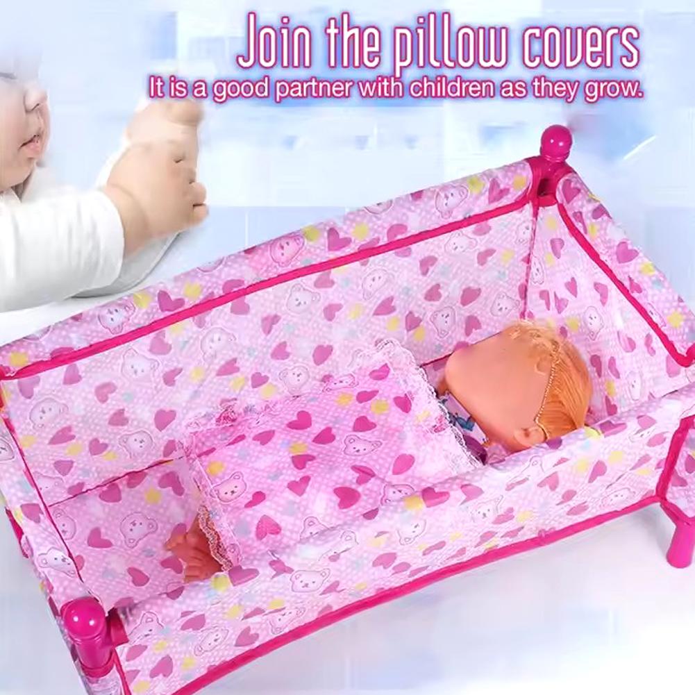장난감 침대 시뮬레이션 아기 인형 침대 유아용 침대 가 - Baby Nursery Accessories 리뷰 및 가격