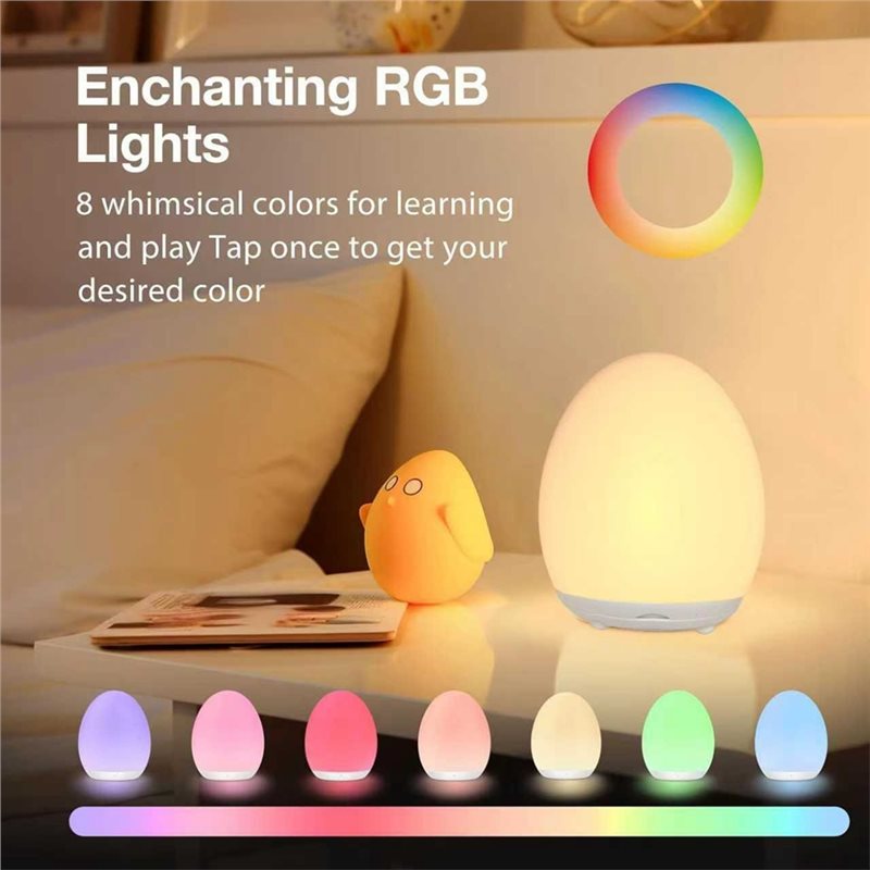 ABDJ-아이케어링 베이비 나이트 라이트 LED 에그  - Baby Nursery Colors 리뷰 및 가격