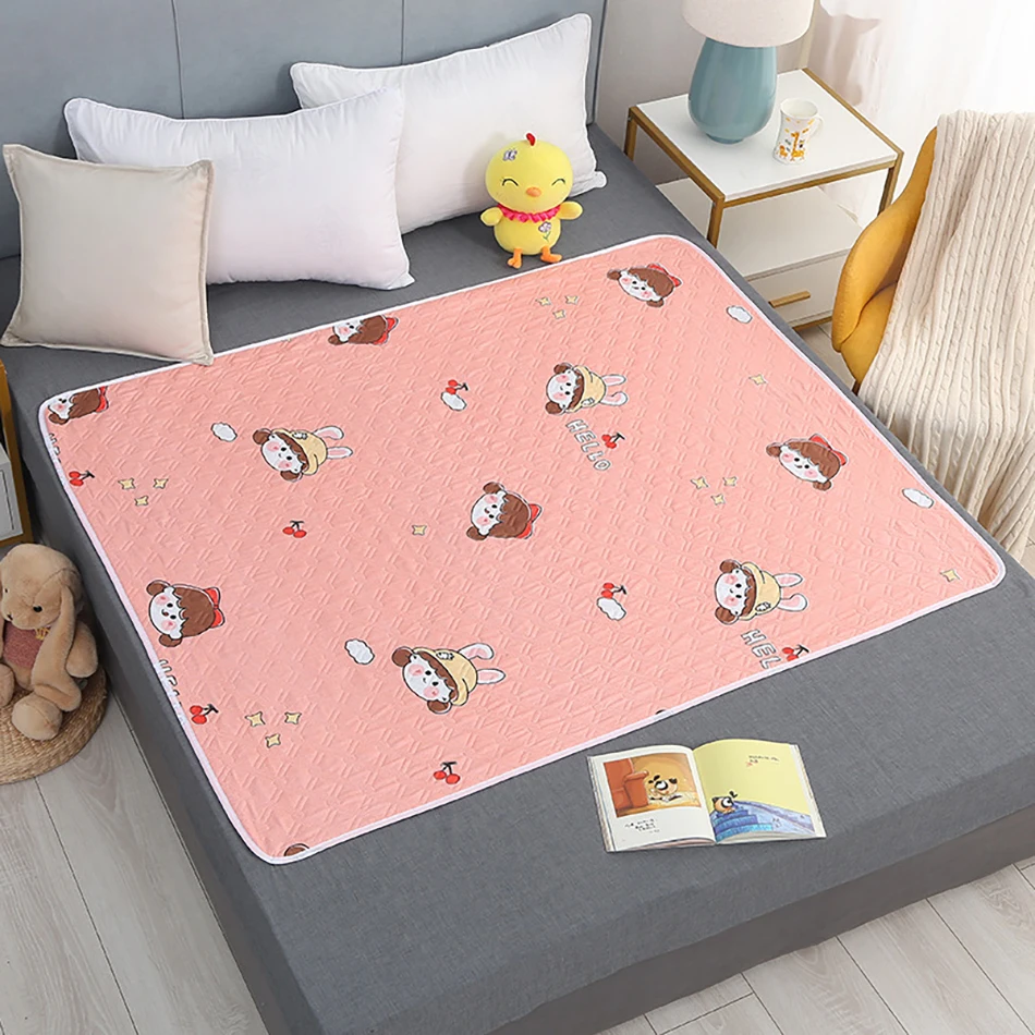 80x120cm 만화 하트, 소변 분리 패드, 방수,  - Changing Table Topper 리뷰 및 가격
