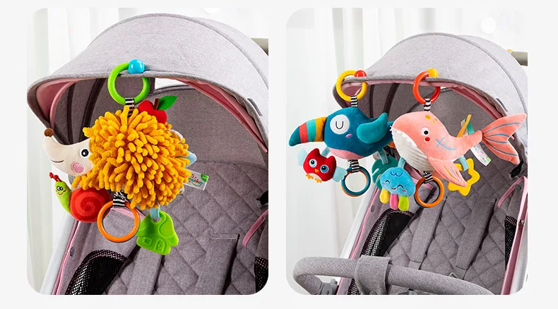 신생아 유아 부드러운 플러시 장난감 Teether 딸랑 - Baby Nursery Images 리뷰 및 가격