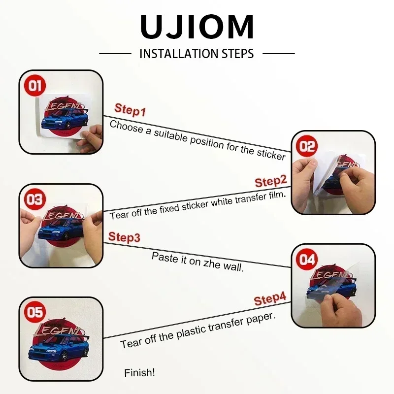 UJIOM 치비 마도카 애니메이션 그래피티 벽 스티커, - Baby Nursery Accessories 리뷰 및 가격