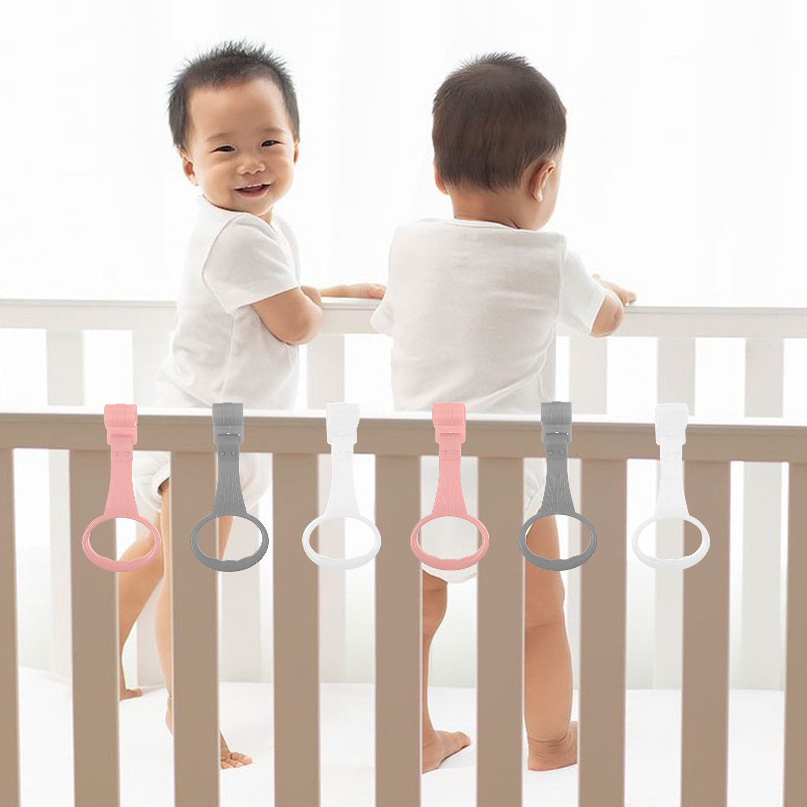 9개입 아기 플레이펜 풀업 링 유아 침대 손잡이 어린이 - Baby Nursery Handles 리뷰 및 가격