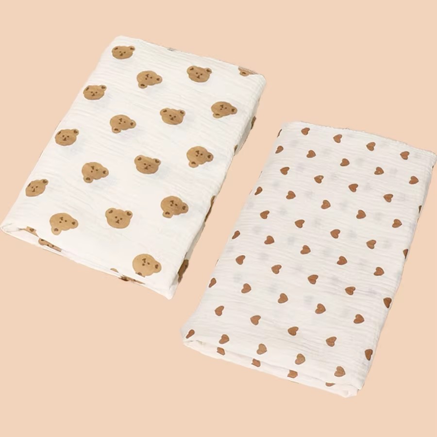 2Pc 코 튼 모슬린 담요 신생아 모슬린 Swaddle - Swaddle Blanket Muslin 리뷰 및 가격